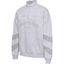 hmlOVERSIZED HALFZIP SW lightgreymelange