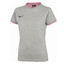 Wom Mizuno Tee Damen heathergreypinkfuo