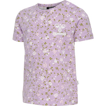 Hmlglad T-Shirt S/S Baby Oberteil lila hummel 219367-3308-104