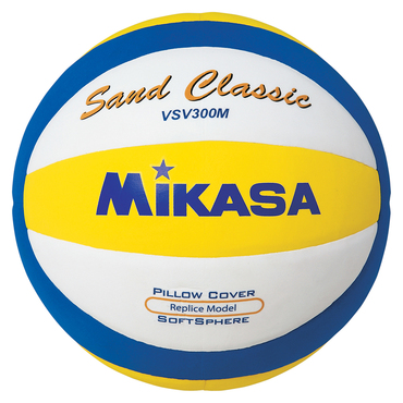 Mikasa Sand Classic VSV300M Beachvolleyball Trainingsball Kinder Gr 5 weiß blau 