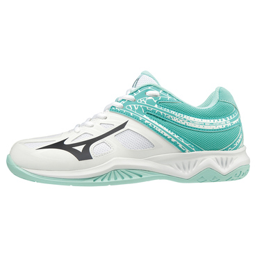 Damen Mizuno Thunder Blade Indoorschuhe Weiß 
