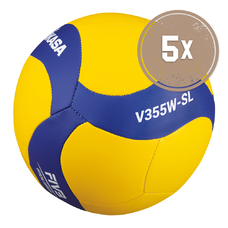 5ER BALLPAKET VOLLEYBALL V355W-SL