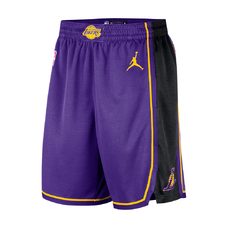 Los Angeles Lakers Statement Edition Men's Jordan Dri-FIT NBA Swingman Basketball Shorts-2316163