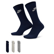 Sportswear Everyday Essential Crew Socks (3 Pairs)